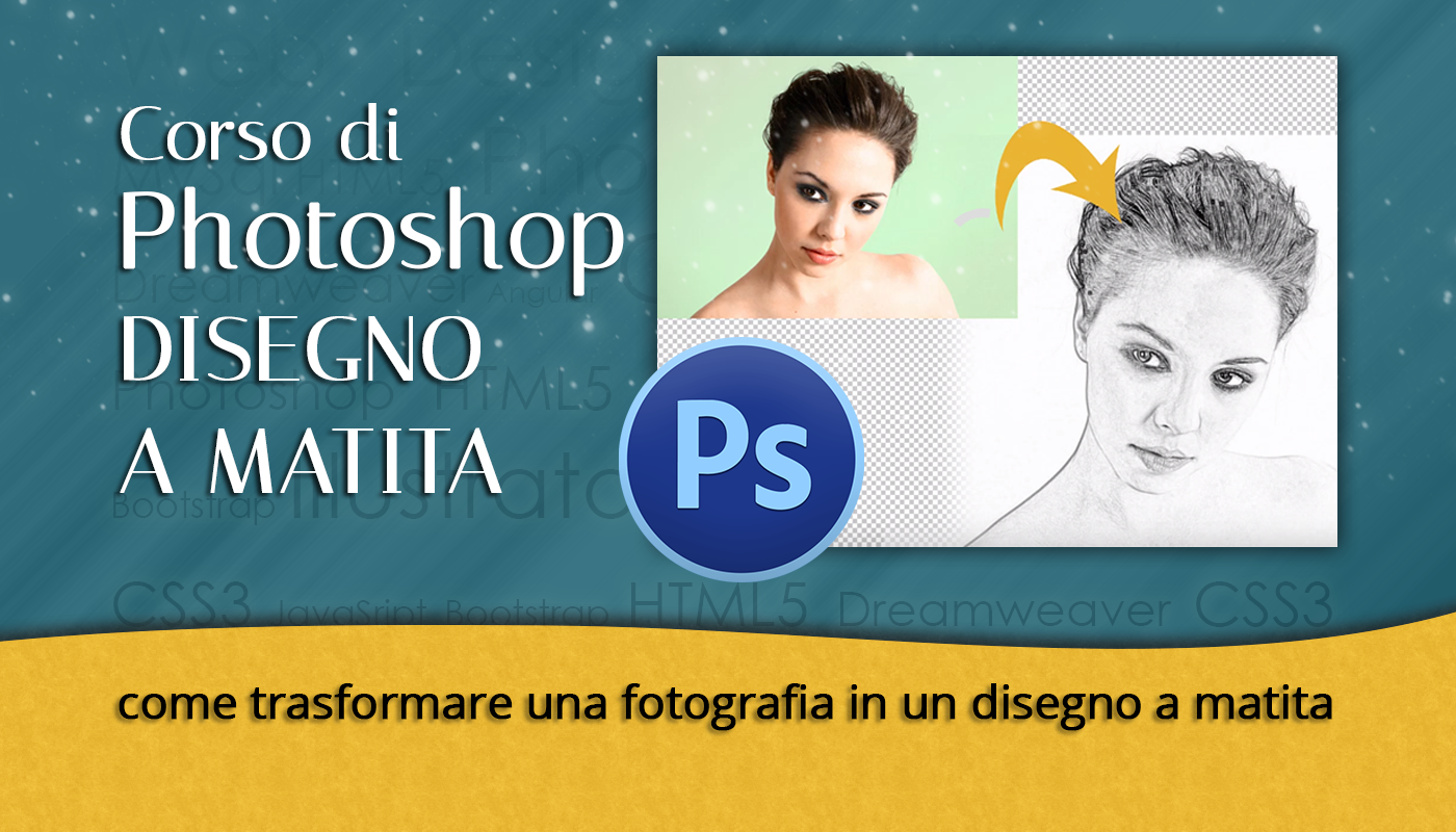 Photoshop DISEGNO A MATITA