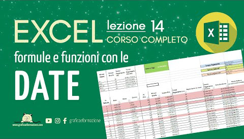 Excel tutorial italiano - le funzioni data