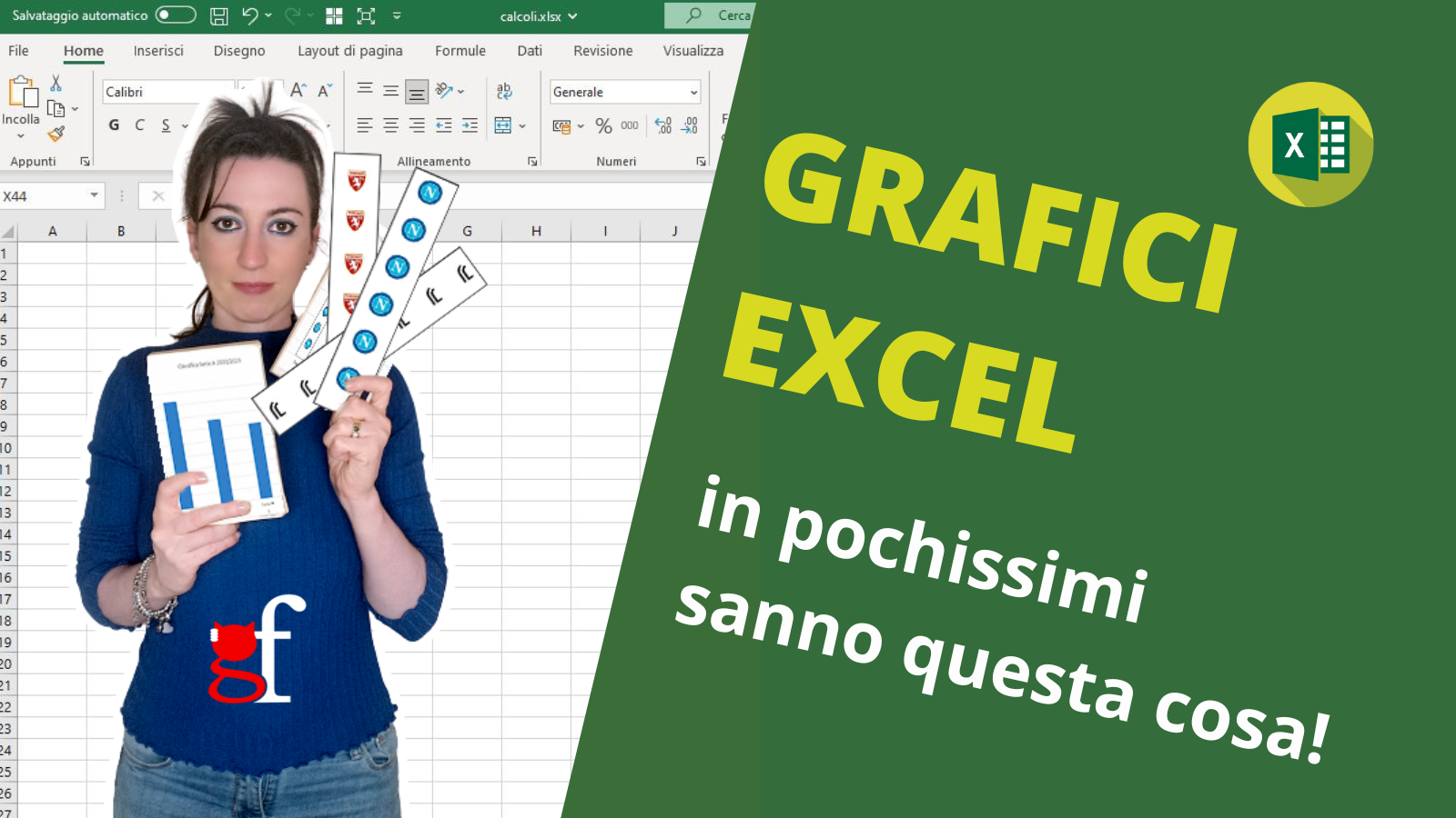 grafici excel barre personalizzate