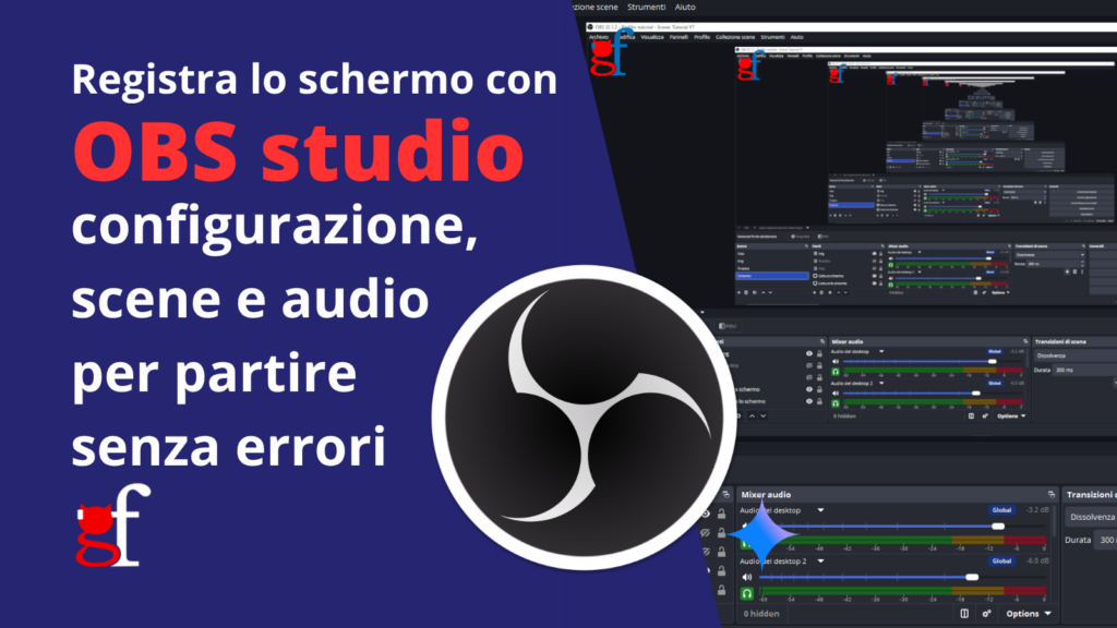 Registra lo schermo con OBS Studio